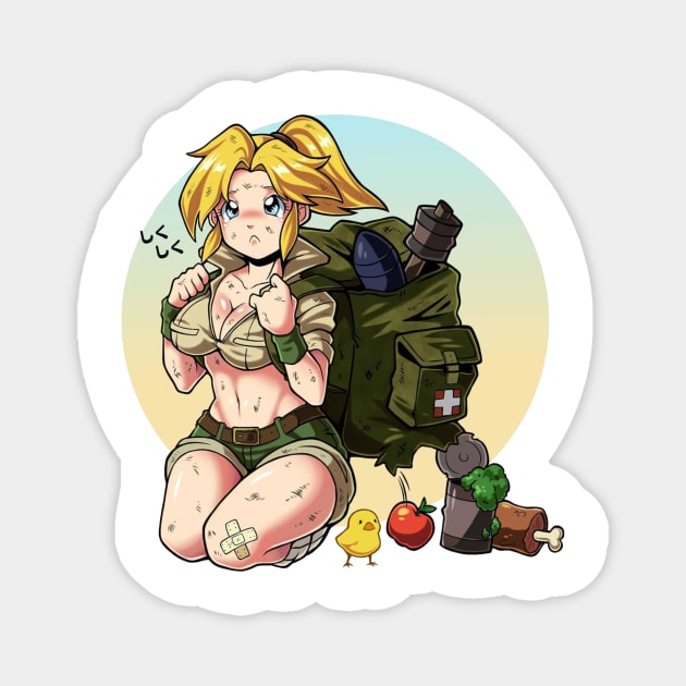 metal slug Magnet by fancy ghost