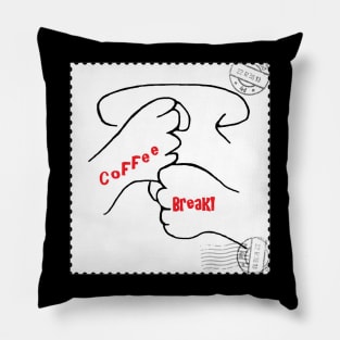 ASL Coffee Break Pillow