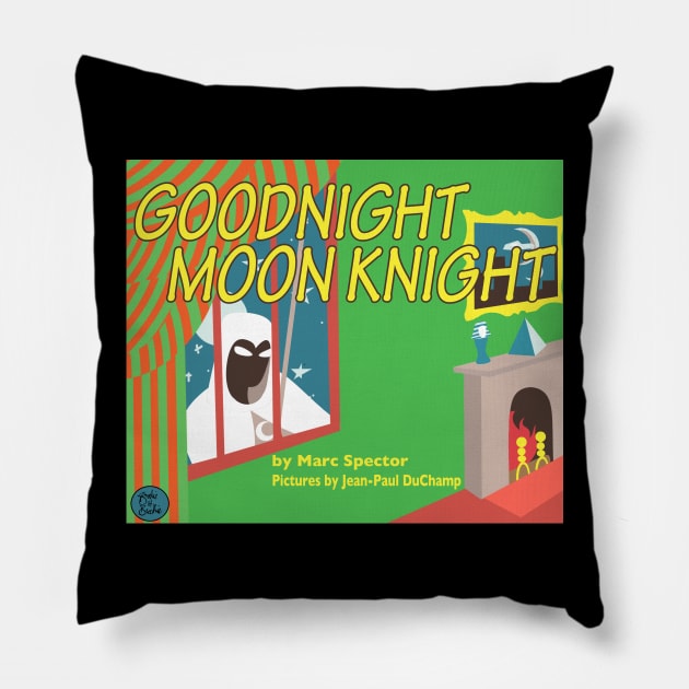 Goodnight Moon Knight Pillow by brodiehbrockie