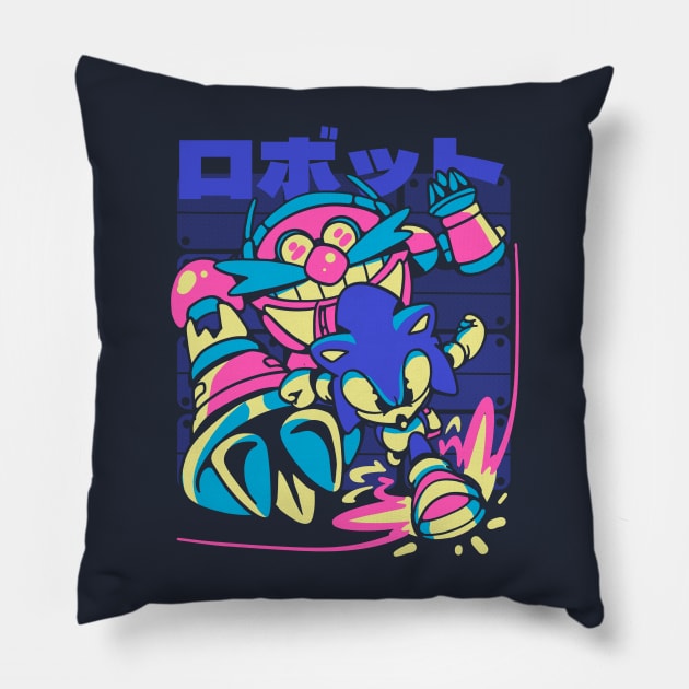 Defeat the Final Boss Pillow by andrefellip