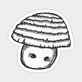 Shaggy Shroom Magnet