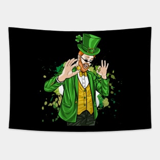 st patrick's day gold coin ok Tapestry