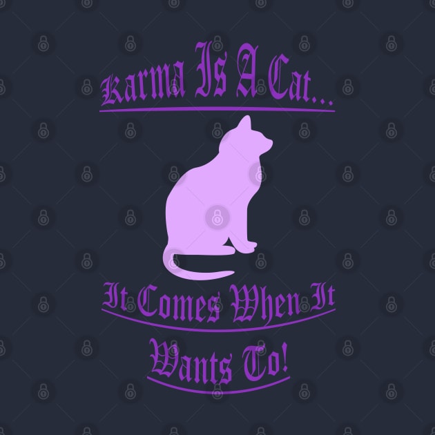 Karma Is A Cat 3 by Maries Papier Bleu