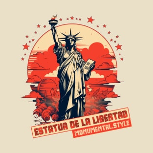 Statue of Liberty by Munumental.Style T-Shirt