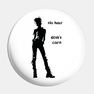 ski hair don't care Pin