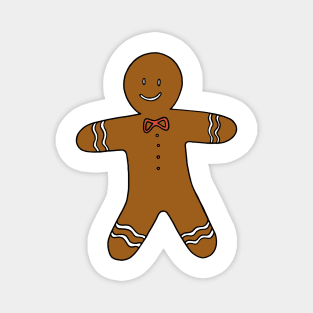 Gingerbread Man Magnet