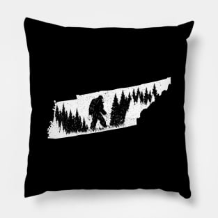 Bigfoot tennessee state Pillow