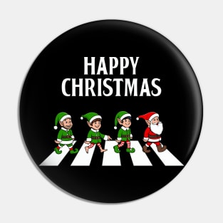 Abbey Road Christmas - Santa and Elves Pin