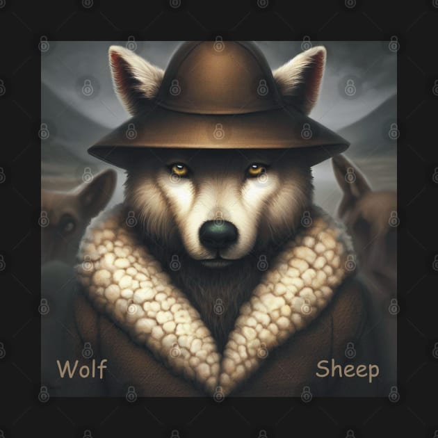 Wolf in Sheep's Clothing . by Canadaman99