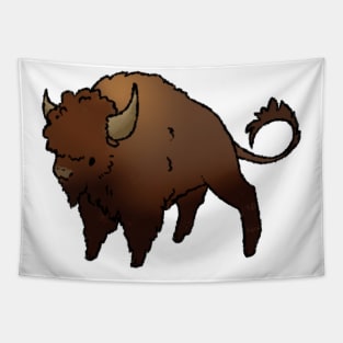 Joyous June Bison Tapestry