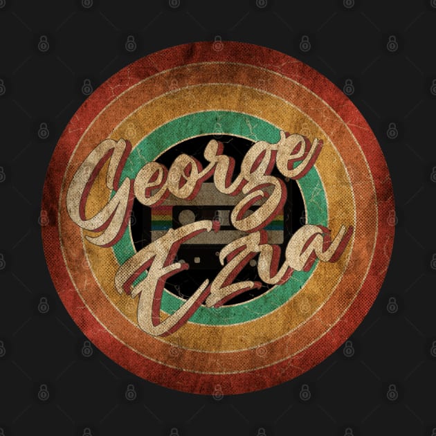 George Ezra Vintage Circle Art by antongg