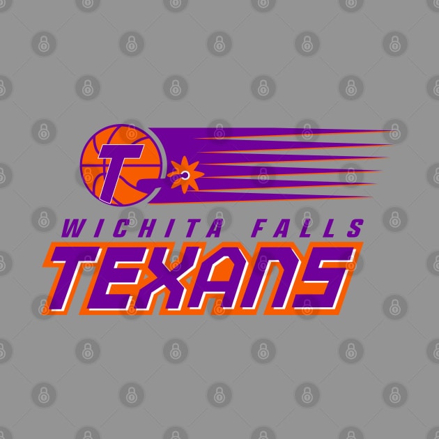 Defunct Wichita Falls Texans CBA Basketball 1988 by LocalZonly