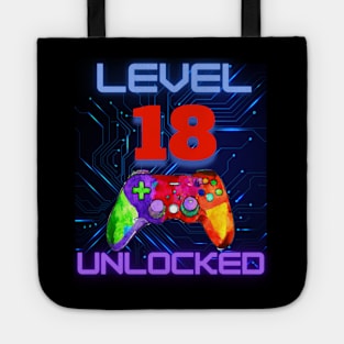 Level Unlocked Ultimate Gamer Graphic “3” Tote