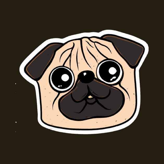 Cutest Pug Vintage Dog Lover Puppy Retro by BetterManufaktur