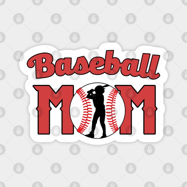 Baseball Mom, Baseball Shirt, Game Day Shirt, Baseball Season Tee, Baseball Gift, Women Short Sleeve Tee, Baseball Lover Magnet by GAMAS Threads