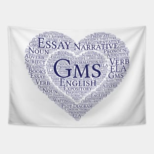 GMS English Tee Shirt Tapestry