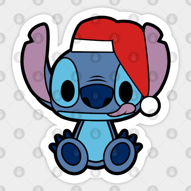 Stitch X Mas - Lilo And Stitch - Sticker