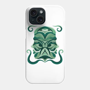 Gemini Zodiac Sign - Green Phone Case