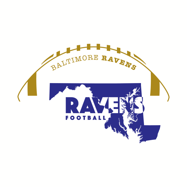 Baltimore Ravens by Crome Studio