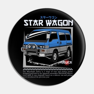 Jdm blue delica advanture Pin