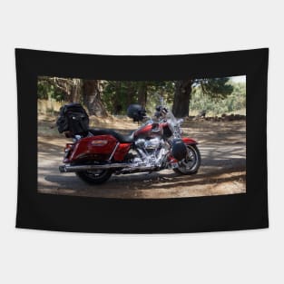 Motor Bike at Magpie Springs by Avril Thomas Tapestry