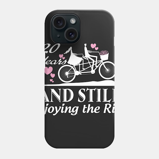 20 th years and still enjoy the ride Phone Case by Richardph