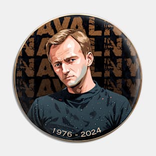 Alexei Navalny: 1976 - 2024 R.I.P Pin