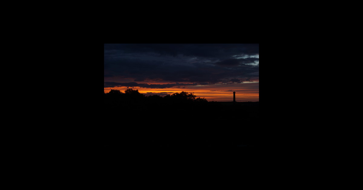 Orange Sky Sky Sticker TeePublic