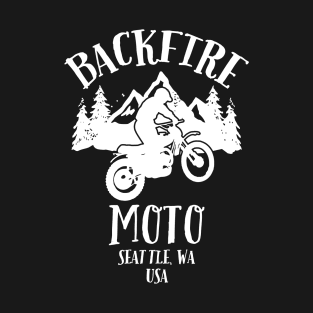 PNW and Backfire Moto X T-Shirt