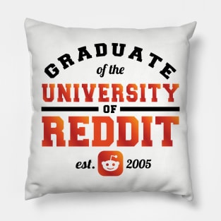 Graduate of the University of Reddit Pillow