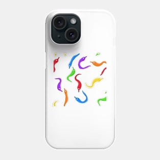 Worm on a string Phone Case