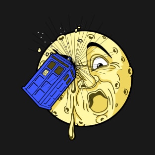 Time travel to the Moon T-Shirt