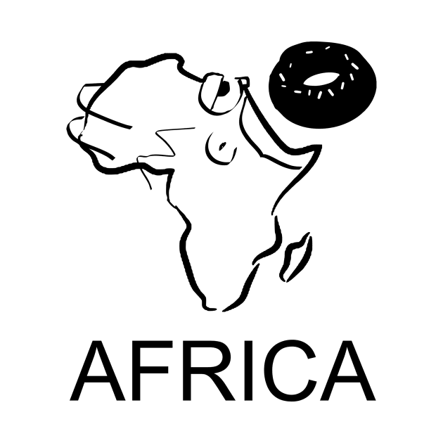 A funny map of Africa - 3 by percivalrussell