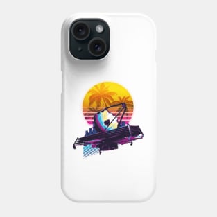 Retro Wave Design Phone Case