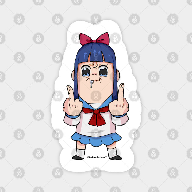 Pop Team Epic Pipimi Pipimi Magnet Teepublic