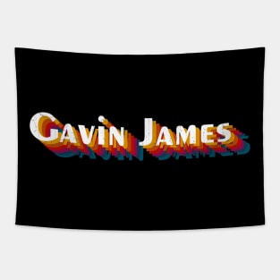 retro vintage Gavin James Tapestry