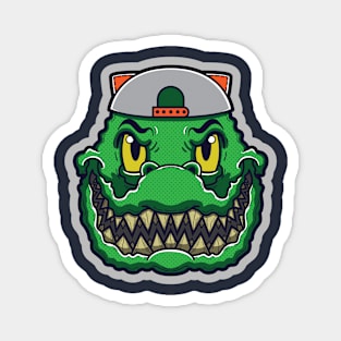 Crocodile Cartoon Magnet