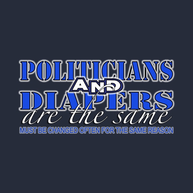 Politicians and Diapers by Aine Creative Designs