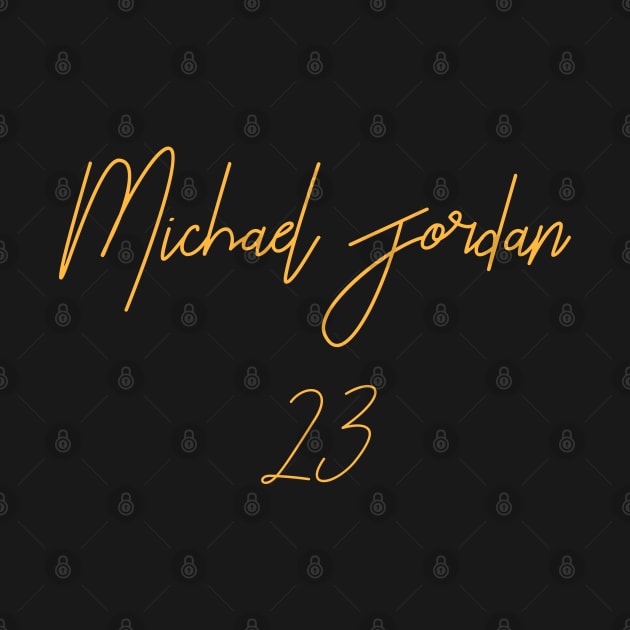 Michael Jordan 23 by EmmaShirt