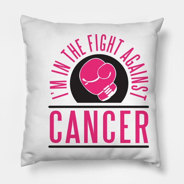 I'm in the fight against CANCER Pillow by nektarinchen