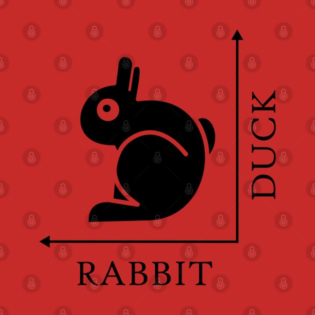 Duck Rabbit Illusion by Taylor'd Designs