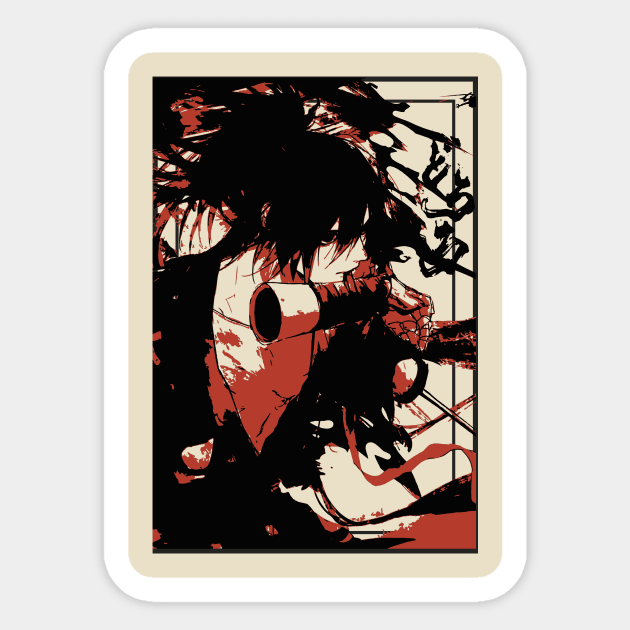 Hyakkimaru Dororo Anime Sticker for Sale by Animeager