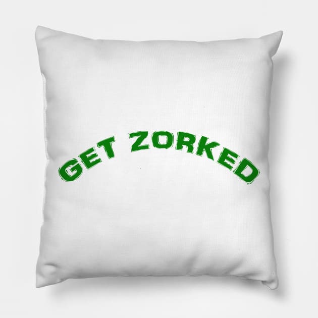 Get Zorked 2 Pillow by jrumore