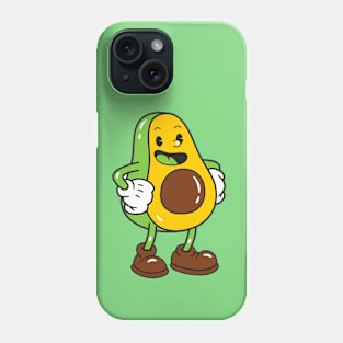 Funny avocado Phone Case