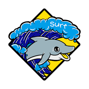 Dolphin surf T-Shirt