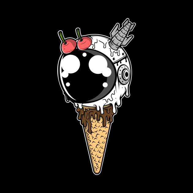 Astronaut Ice Cream Cone by ArtisticParadigms