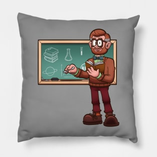 Cartoon Male Teacher Pillow