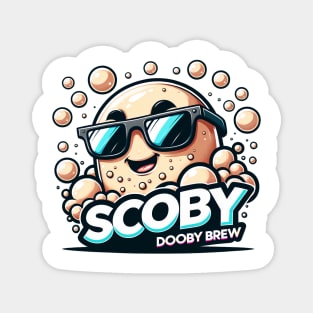 SCOBY Dooby Brew Magnet