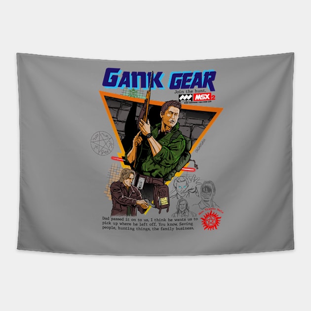 Gank Gear: Join the Hunt Tapestry by AndreusD