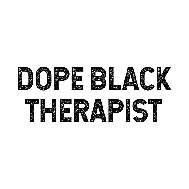 Dope black therapist by Pictandra